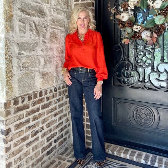 Cabi 4791 Posh Blouse Fall 2024 Medium EUC - Picture 6 of 6